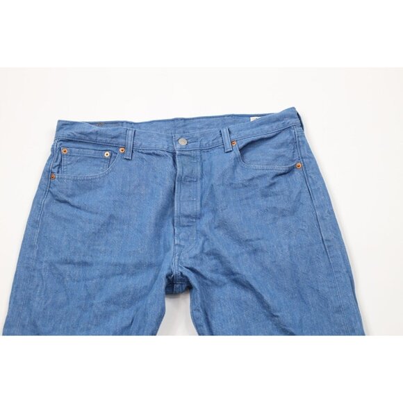 Vtg Y2K Levis 501xx White Oak Cone Denim Mens 36x29 Button Fly Original Jeans - Picture 2 of 13